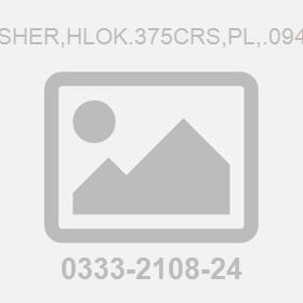 Washer,Hlok.375Crs,Pl,.094 Th